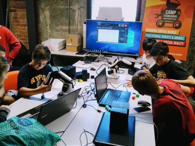 Extraescolares sobre robotica
